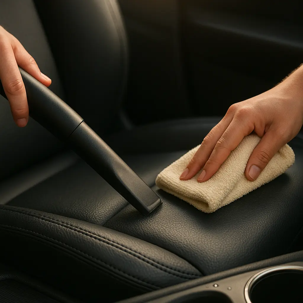 Interior vacuum and dusting